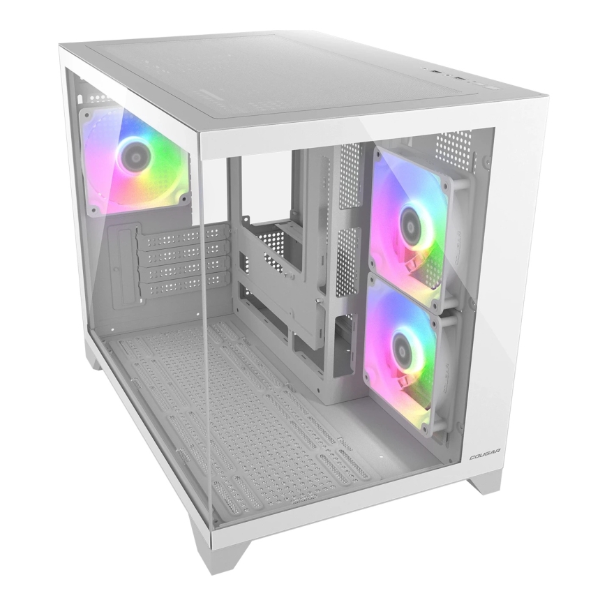 COUGAR CGR-2QA6W-RGB „Mini Tower“ Balta – 2