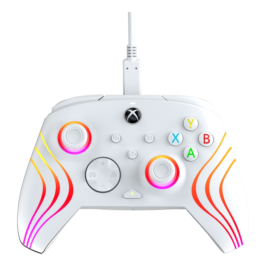PDP Afterglow Wave Valge USB Juhtpult Analoog/digitaal PC, Xbox Series S, Xbox Series X – 3