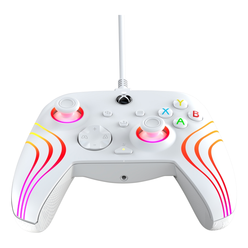 PDP Afterglow Wave Balts USB Spēļu paliktnis Analogā / digitālā PC (dators), Xbox Series S, Xbox Series X – 5