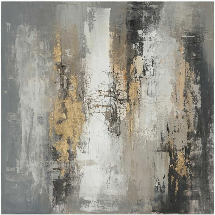 Home4You Eļļas glezniecība 120x120cm, abstrakts rīts