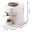 Philips Baristina Espresso machine, White BAR300/00