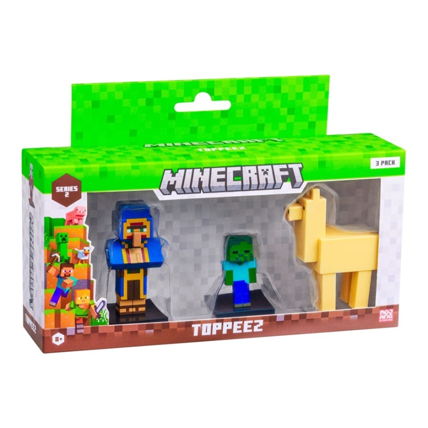 MINECRAFT S2 FIGURES - 3 PACK (ASSORTMENT)