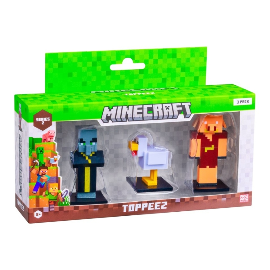 ФИГУРКИ MINECRAFT S2 - УПАКОВКА ИЗ 3 ШТ. (СОРТИРОВКА) – 2