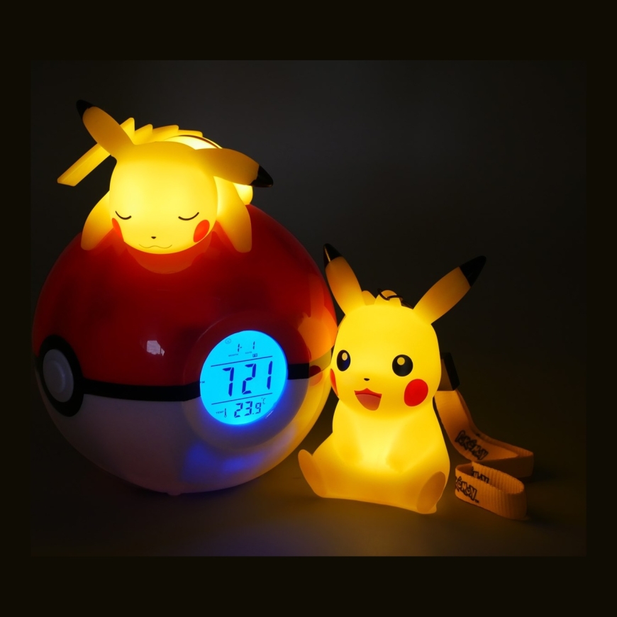 TF POKEMON VALGUSTATUD ÄRATUSKELL & PIKACHU 9CM – 2