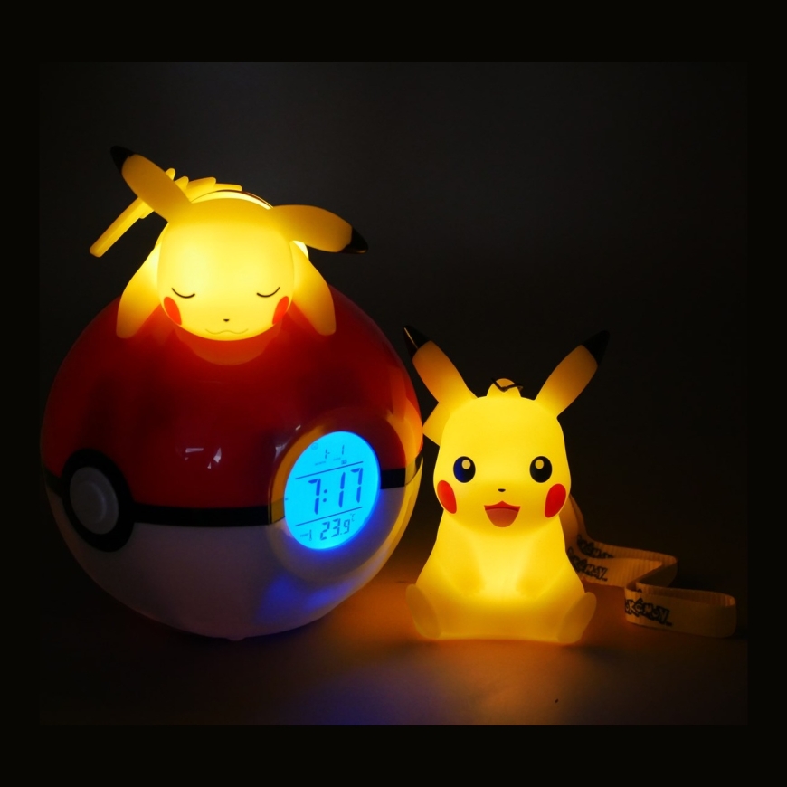 TF POKEMON VALGUSTATUD ÄRATUSKELL & PIKACHU 9CM – 3