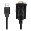 LogiLink AU0048A кабель последовательной связи Черный 1,5 m USB A DB-9 LogiLink AU0048A кабель последовательной связи Черный 1,5 m USB A DB-9