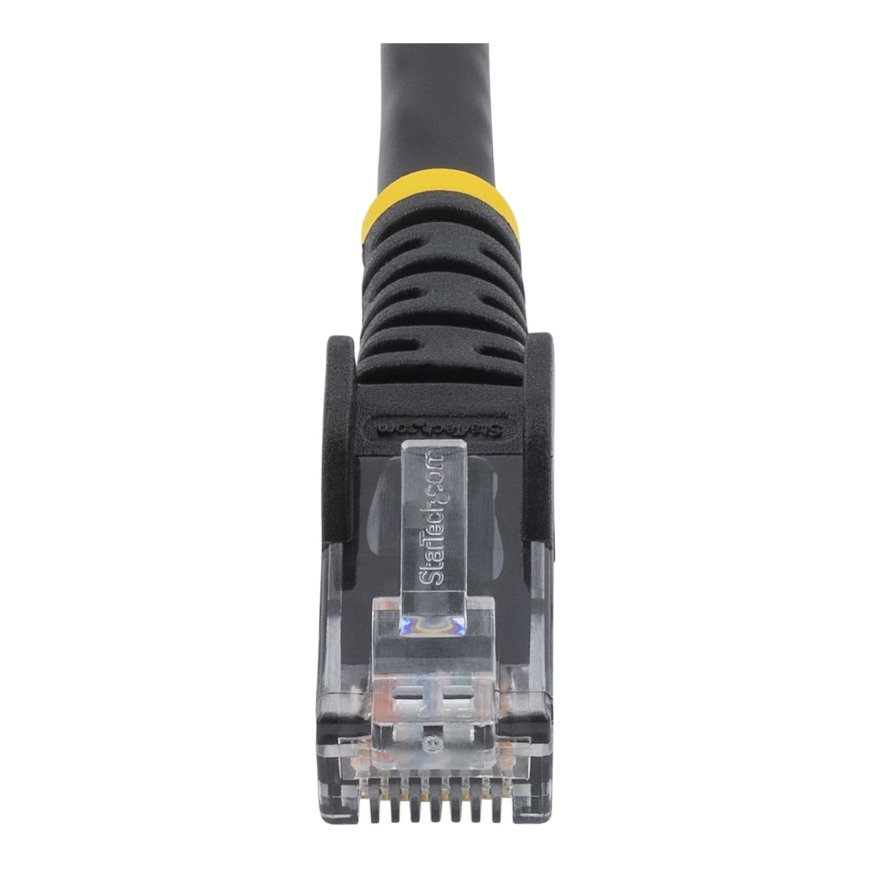 StarTech.com Cat5e Ethernet Patch Cable with Snagless RJ45 Connectors - 10 m, Black – 4