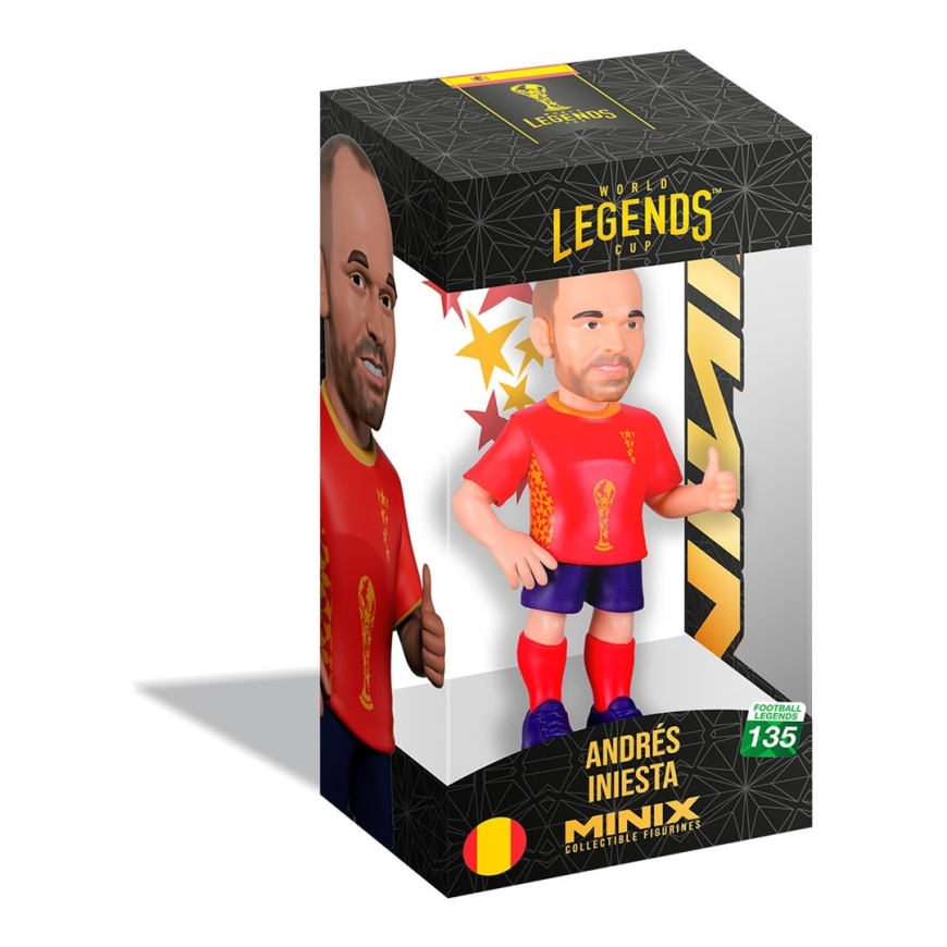MINIX WC LEGENDS SPAIN - ANDREAS INIESTA