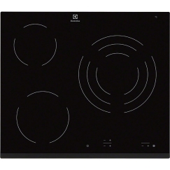 Electrolux EHF6232FOK pliidiraud Must Sisseehitatud 59 cm Tsooniga induktsioonplaat 3 tsoon(id)