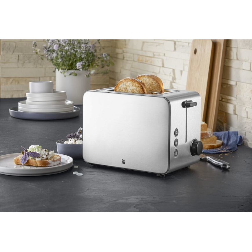 WMF Stelio 0414210011 7 2 slice(s) 1000 W Stainless steel – 2