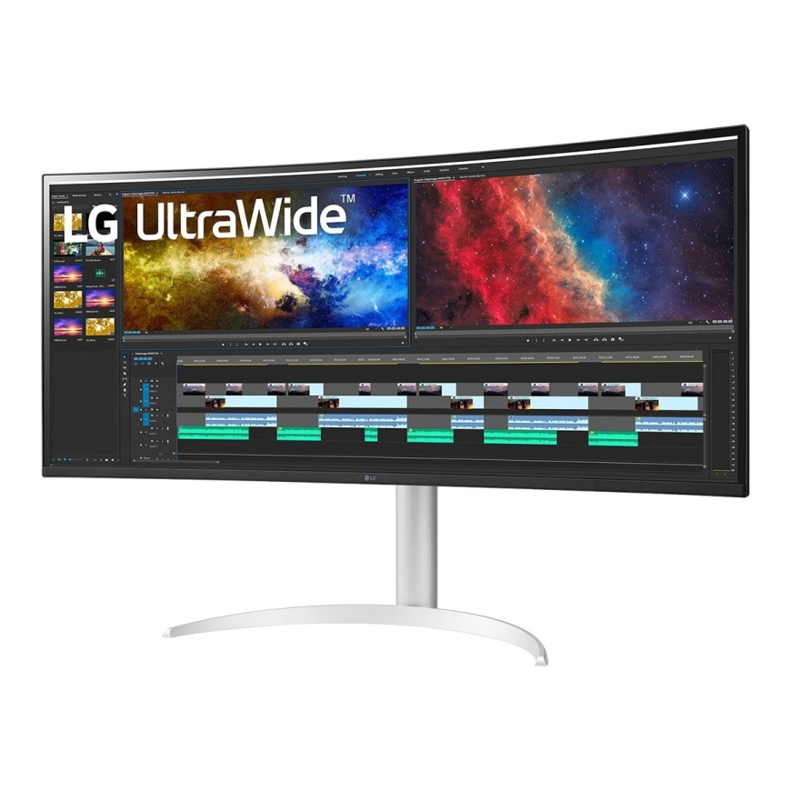 LG 38BQ85C-W монитор для ПК 95,2 cm (37.5") 3840 x 1600 пикселей Quad HD+ Белый – 2