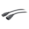 APC C13/C14 2.5m Black C14 coupler C13 coupler APC C13/C14 2.5m Black C14 coupler C13 coupler