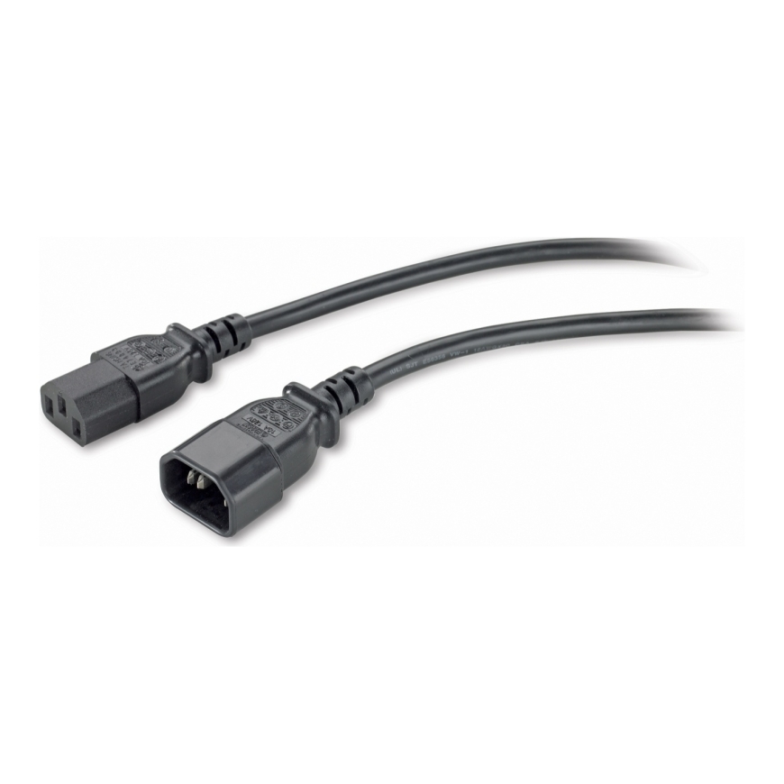 APC C13/C14 2.5m Black C14 coupler C13 coupler – 2