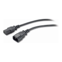 APC C13/C14 2.5m Black C14 coupler C13 coupler APC C13/C14 2.5m Black C14 coupler C13 coupler