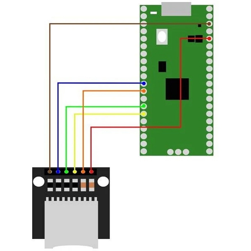 Memory Card Micro SD Card Reader Module – Joy-IT COM-MSD – 4