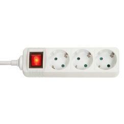 Lindy 73101 elektros tinklo ilgintuvas 3 AC išvestis(ys / čių) Vidaus Balta