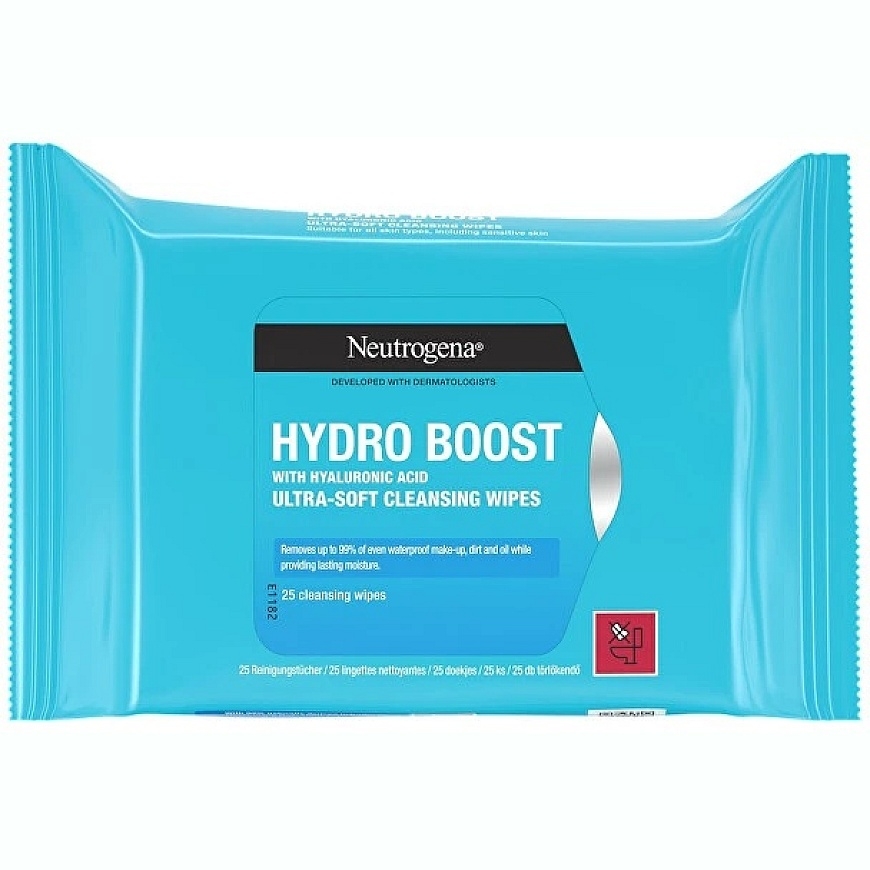 Neutrogena Mitrās attīrošās salvetes, 25 gab
