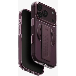 Чехол UNIQ Heldro Air, предназначенный для iPhone 18 Pro / 17 Pro, с Magclick Charging, бордового цвета.