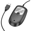 Borofone BG17 Morning Wired Computer Mouse Black