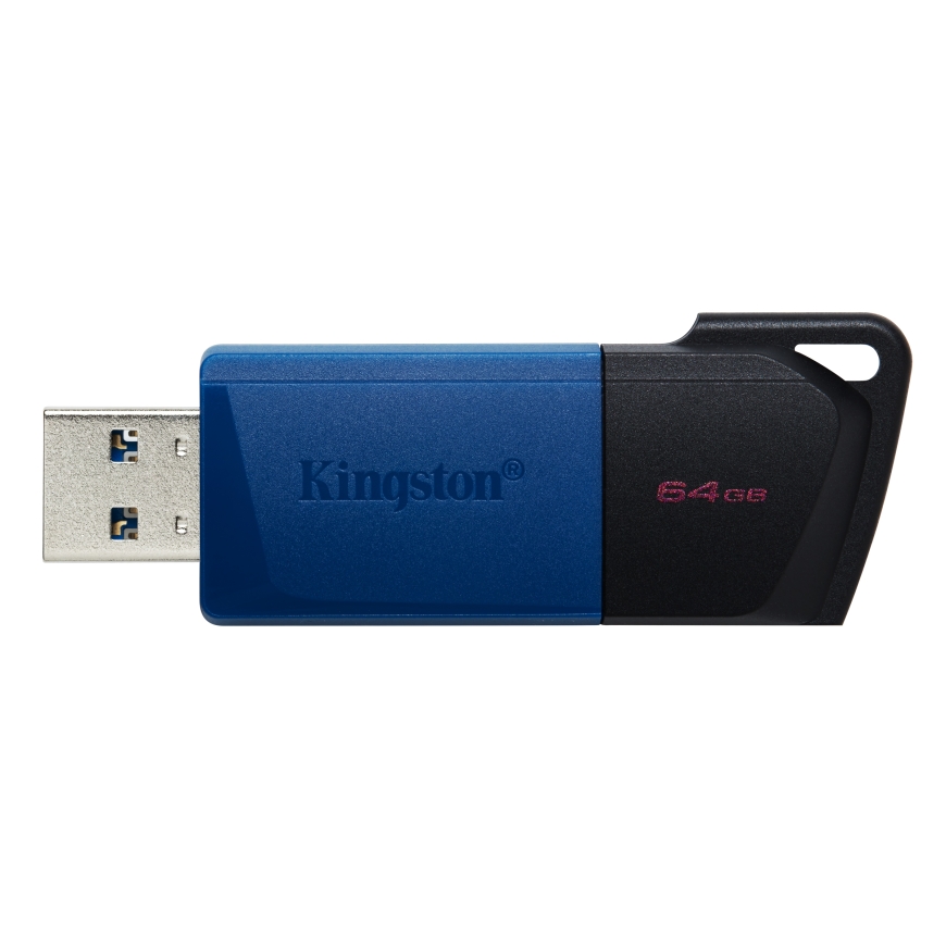 Kingston Technology DataTraveler 64GB USB3.2 Gen 1 Exodia M (Black + Blue) – 3