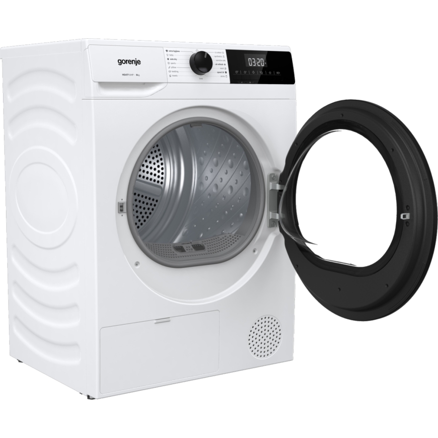 Gorenje DHNE82 сушилка для белья Отдельно стоящий Фронтальная загрузка 8 kg Белый – 4