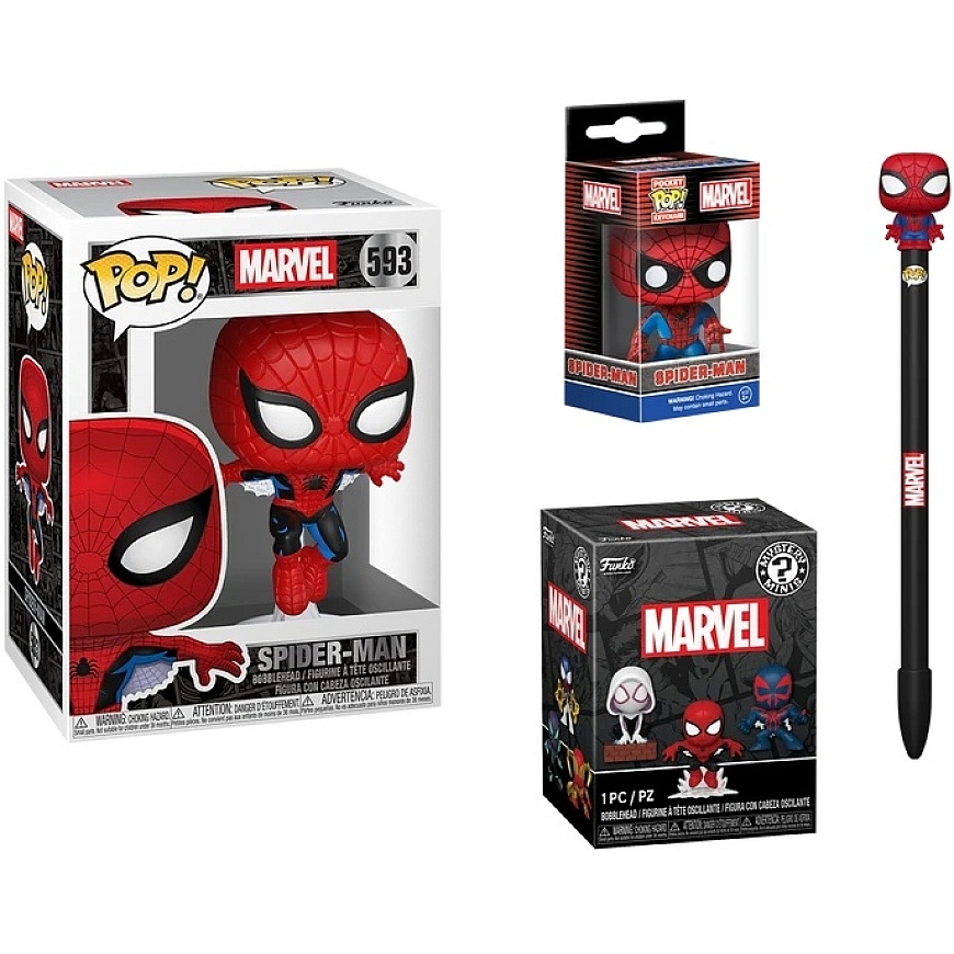 Funko POP Paketti Bundle Marvel Spider-Man – 2