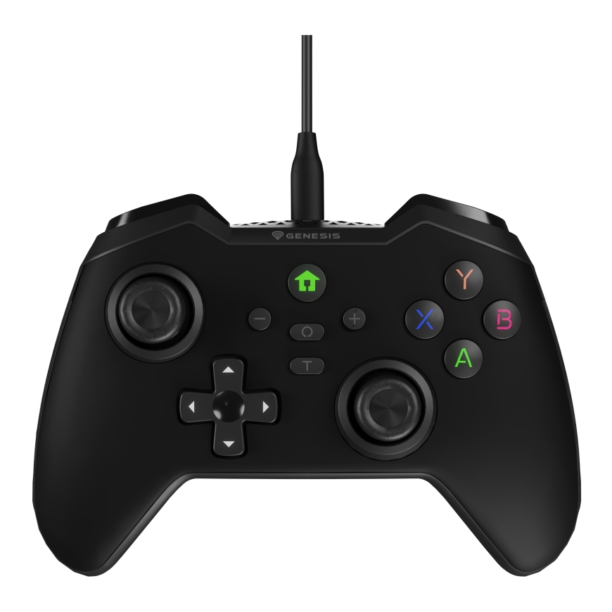 GENESIS Mangan 300 Черный USB Геймпад Аналоговый/цифровой Android, Nintendo Switch, ПК