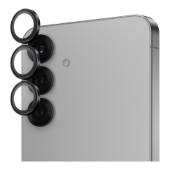 PanzerGlass ® Hoops® Camera Lens Protector Black Samsung Galaxy S25+ Kirkas näytönsuoja 1 kpl