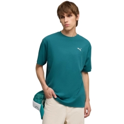 Men's T-shirt Puma ESS Elevated Relaxed Tee green 692018 41 (M)