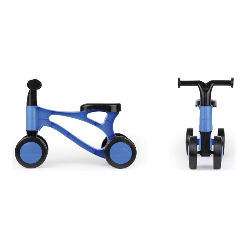 Lena 07168 kick scooter Kids Four wheel scooter Black, Blue – 4