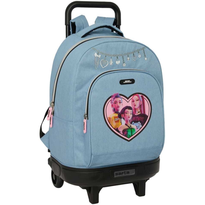 Safta Demon Hunters Kpop Huntrix Compact Trolley 45cm – 2