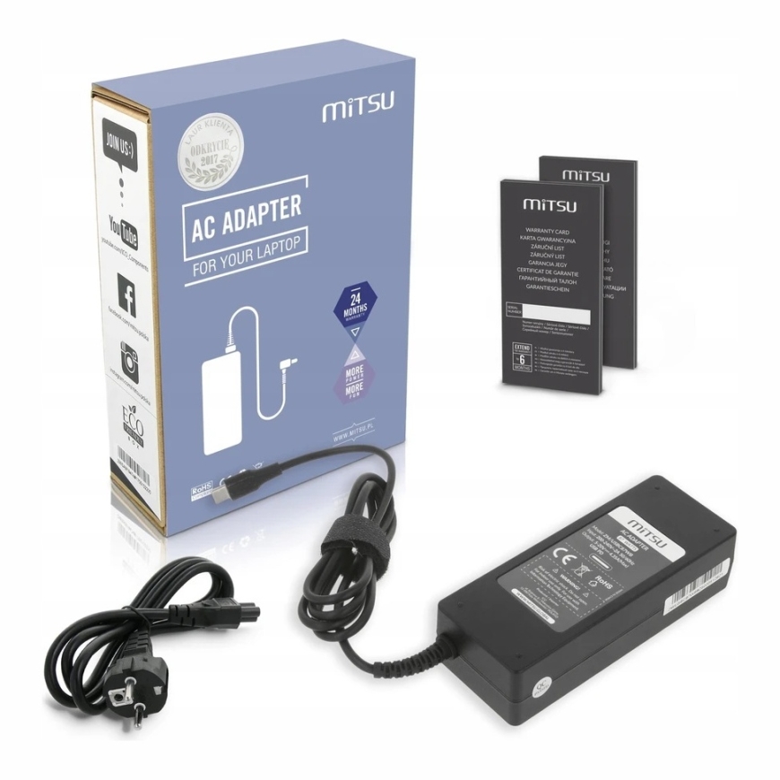 MITSU Lādētājs Mitsu USB-C 87 W