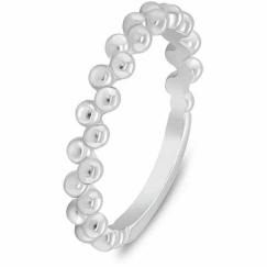 Brilio Silver Minimalistinen hopeasormus naisille RI159W