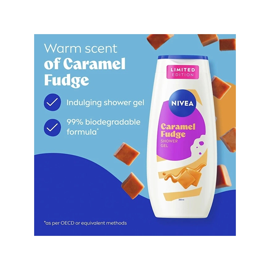 Nivea Caramel Fudge dušigeel 250ml – 2