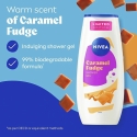 Nivea Caramel Fudge dušigeel 250ml Nivea Caramel Fudge dušigeel 250ml