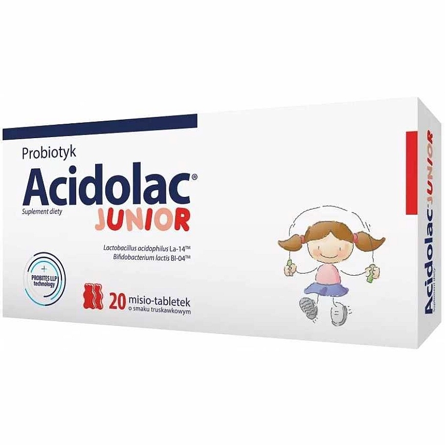 Acidolac Junior probiotikas bērniem uztura bagātinātājs