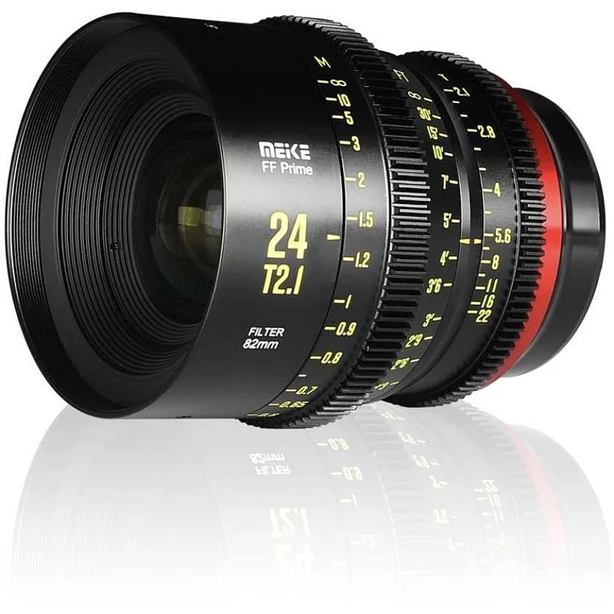Lens - Meike Prime 24mm T2.1 E Mount Full Frame 30cm Focus 11 Blades – 2