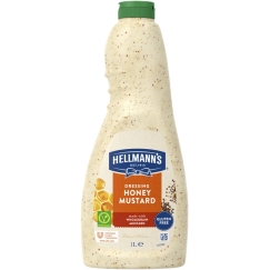 Medaus ja sinappikastike HELLMANN'S, salaatteihin, 1 l