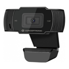 Conceptronic AMDIS03B veebikaamera 1280 x 720 pikslit USB 2.0 Must