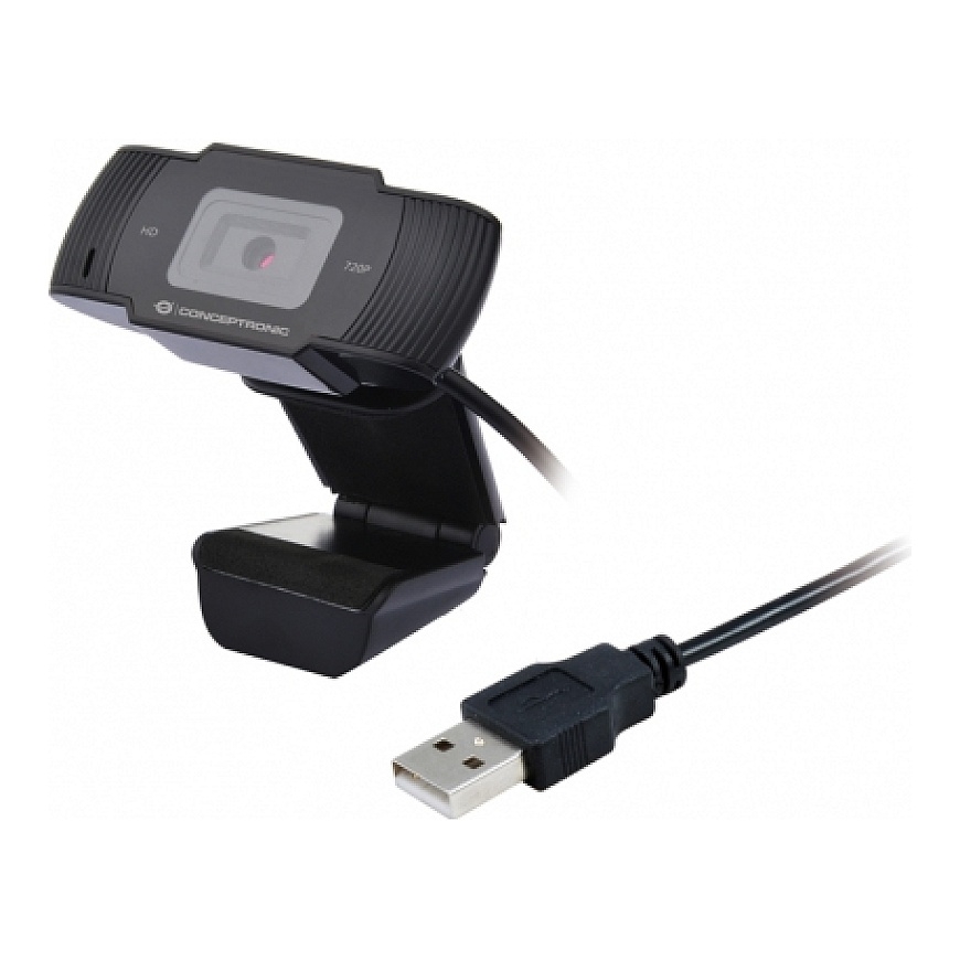 Conceptronic AMDIS03B vebkamera 1280 x 720 pikseļi USB 2.0 Melns – 3