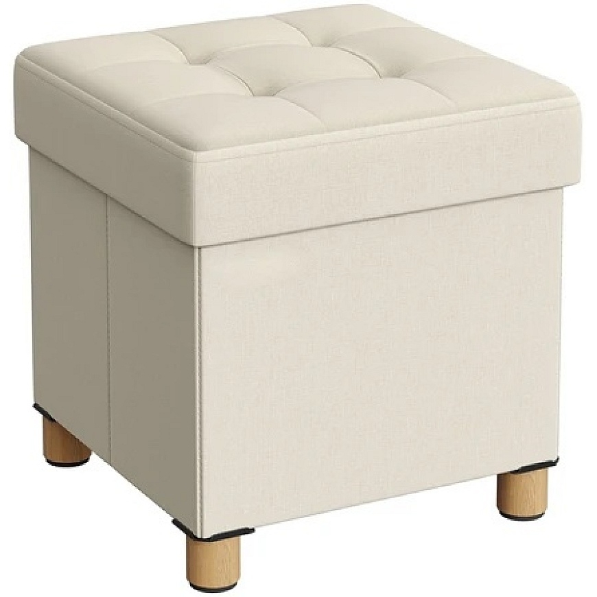 Foldable Ottoman with Storage Spacetronik SFFSB0002WW