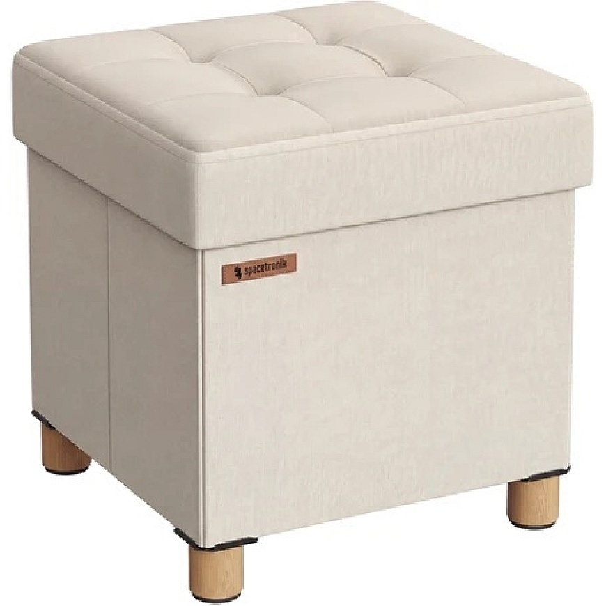 Foldable Ottoman with Storage Spacetronik SFFSB0002WW – 5