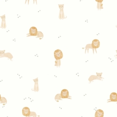 Little Dutch Fleece Tapetai „Safari Leo“