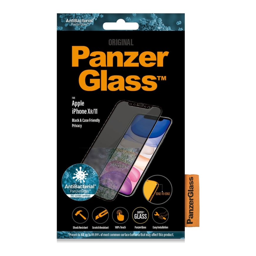 PanzerGlass P2665 Mobilā tālruņa ekrāna un aizmugures aizsargs Caurspīdīgs ekrāna aizsargs Apple 1 pcs – 2