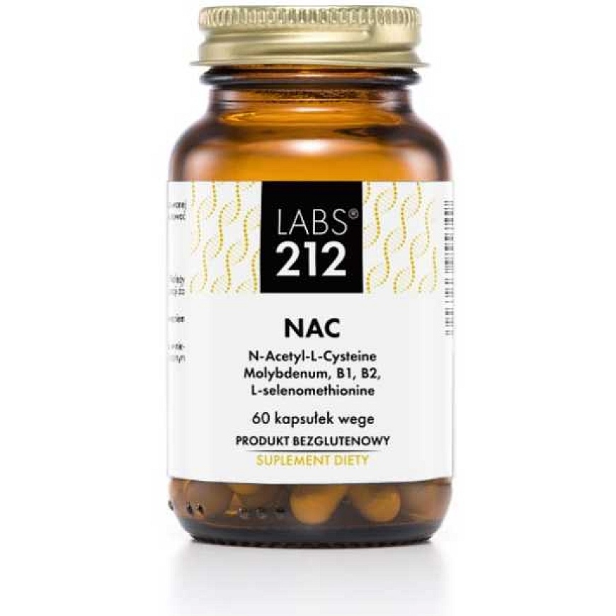 Labs212 NAC N-Acetil-L-cisteīns 300 mg uztura
