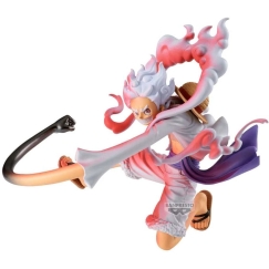 Фигура Monkey D. Luffy из коллекции Battle Record Collection от Banpresto, высота 13 см.