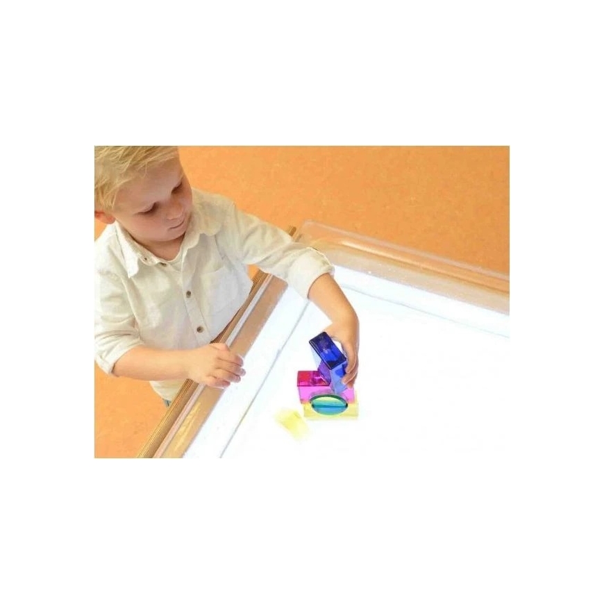 MASTERKIDZ acrylic water and sand play container – square – 5