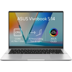 ASUS Vivobook S14 S5406SAL-OLED329WZ Cool Silver Laptop (without power adapter)