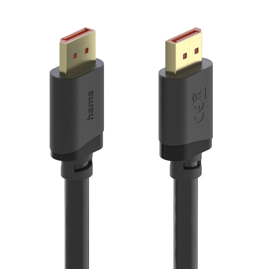 Hama 00202032 DisplayPort kabelis 2 m Melns – 2