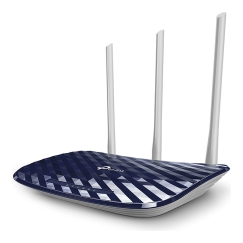 TP-Link AC750 беспроводной маршрутизатор Быстрый Ethernet Двухдиапазонный (2,4Ггц/5Ггц) Черный, Белый